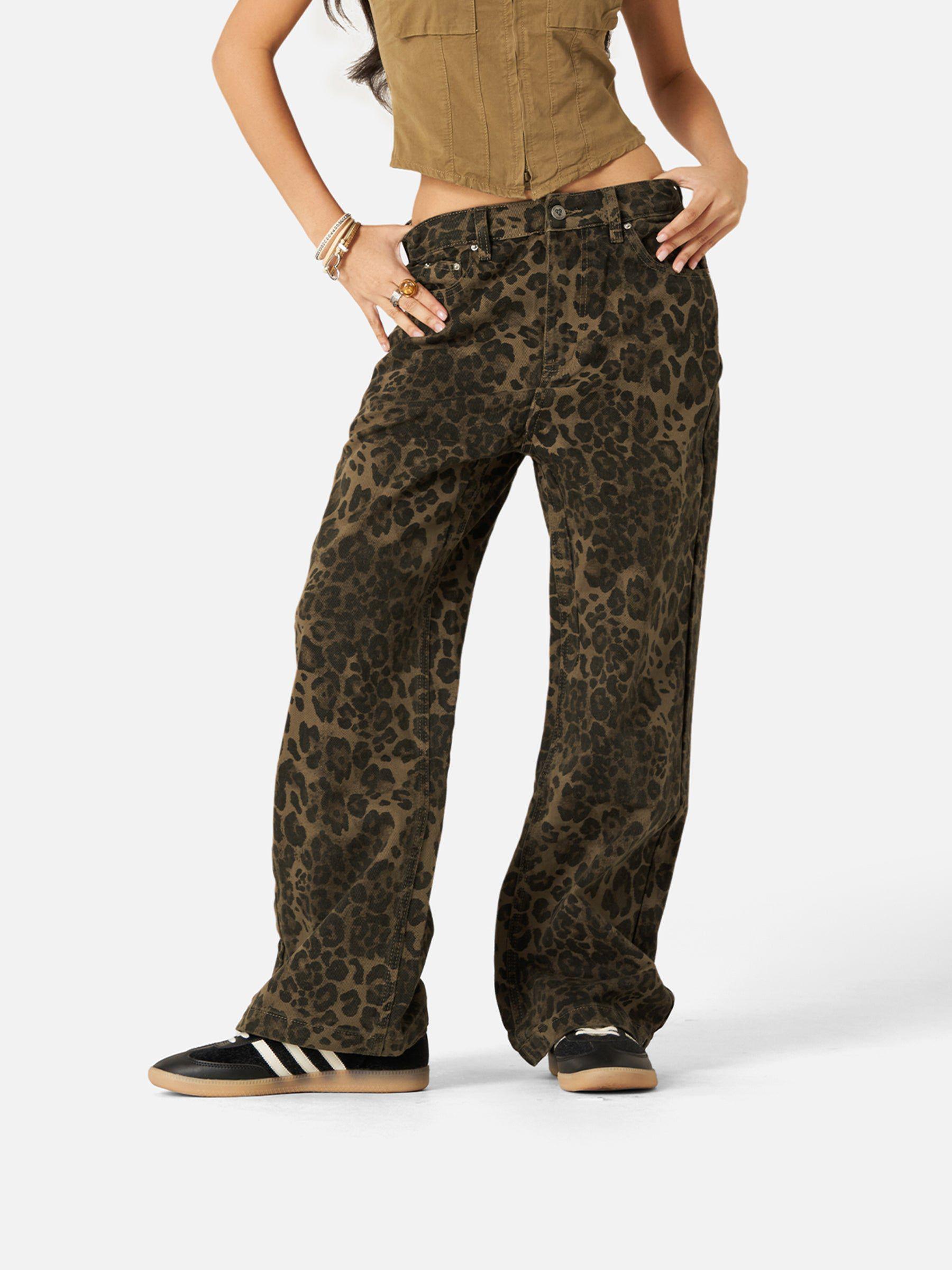 Aelfric Eden Leopard Jeans Product Image