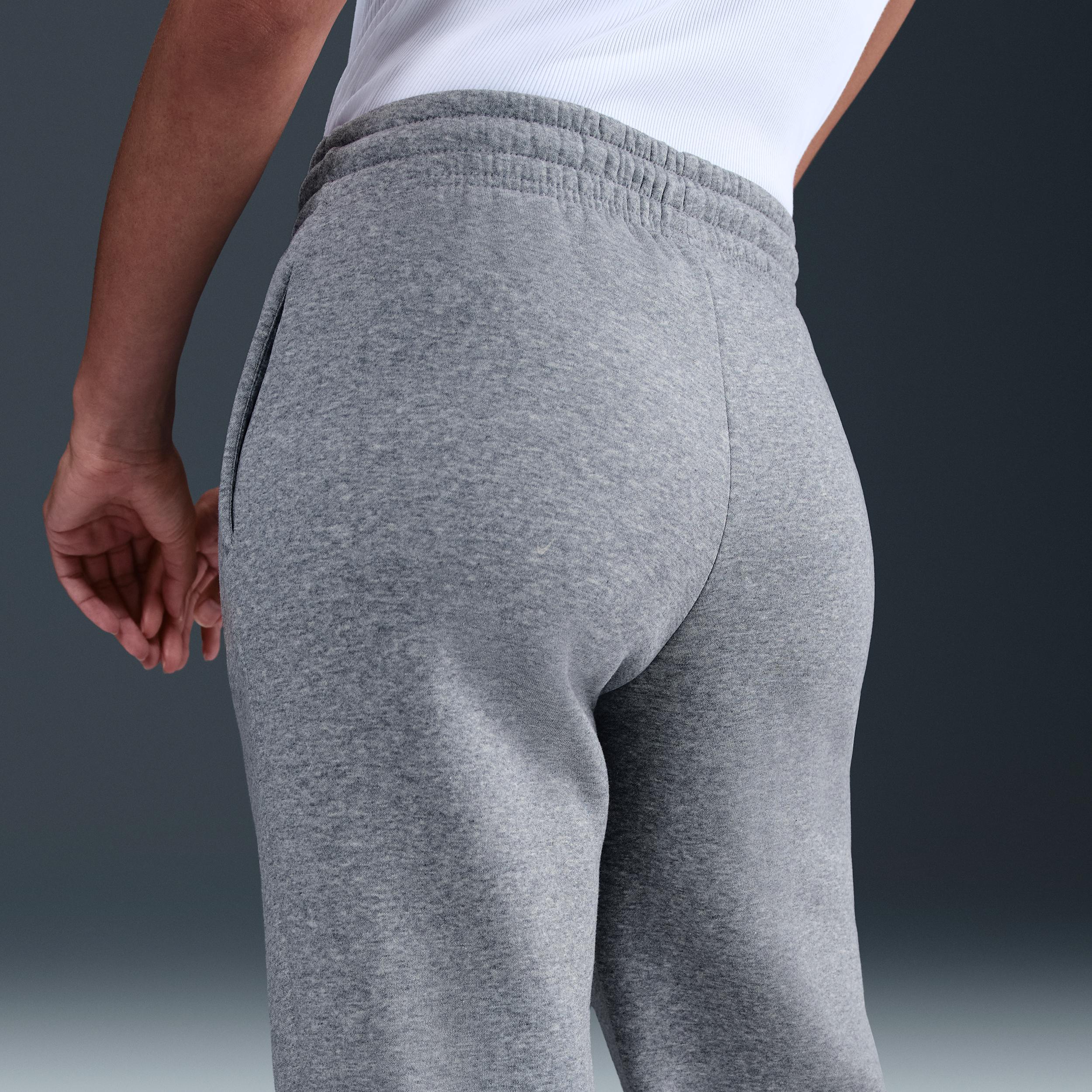 Womens Nike Sportswear Phoenix Fleece Mid-Rise Open-Hem Pants | HQ7723-063 Product Image