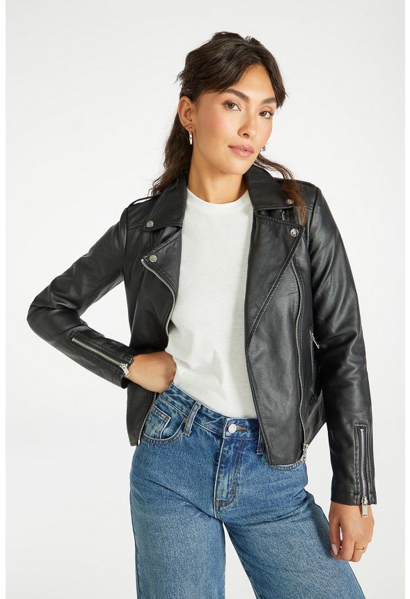 JustFab Margaux Platform Loafer Pump Womens Black/ White Size 8.5 Product Image