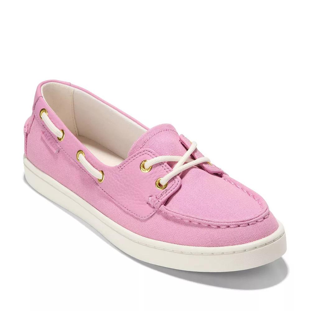 Cole Haan Nantucket Women's Boat Shoes, Size: 10.5, Moonlight Pink Product Image