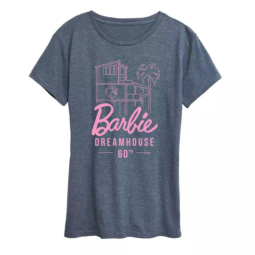 Women's Barbie® Dreamhouse 60th Graphic Tee, Girl's,  Product Image