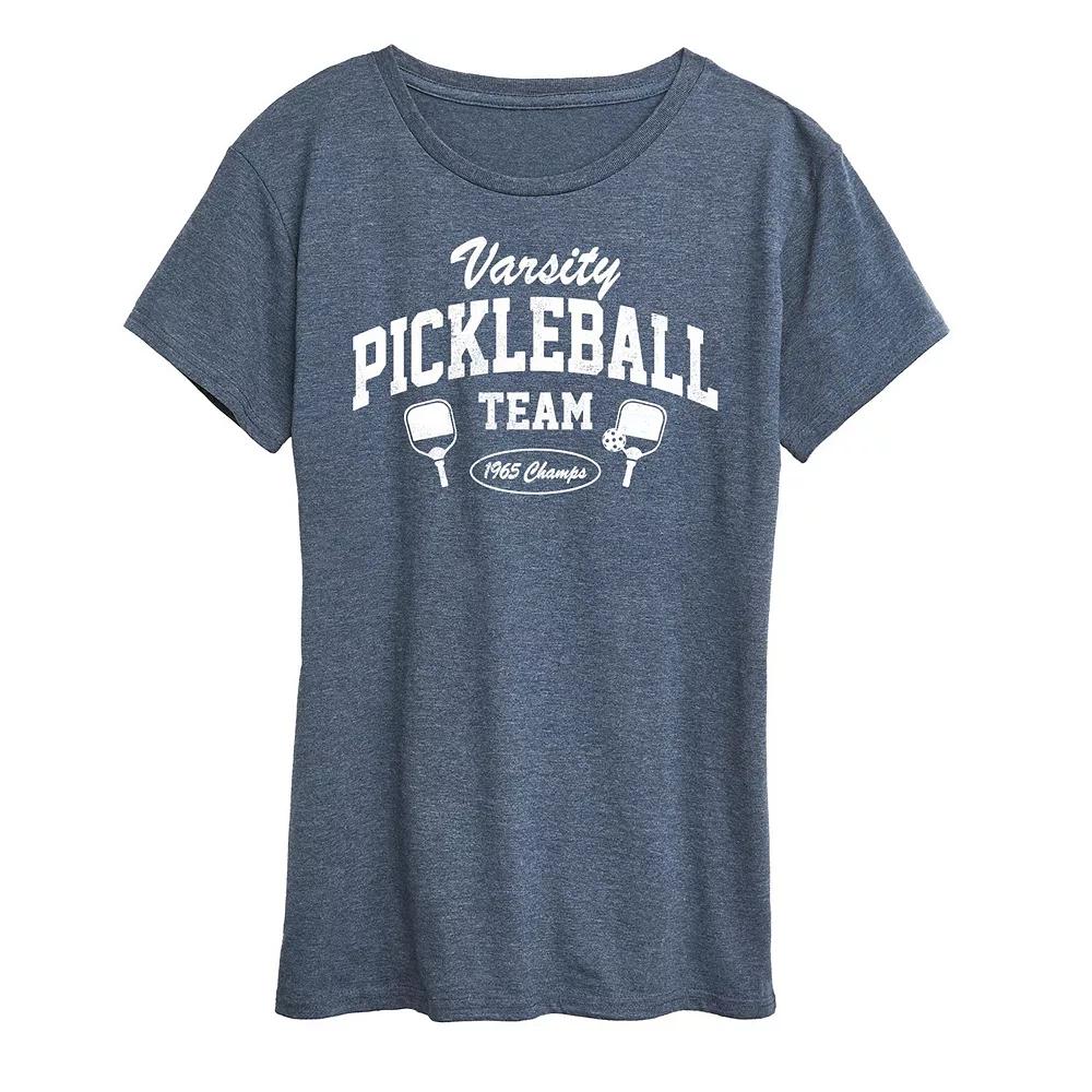 Plus Varsity Pickleball Graphic Tee, Women's,  Product Image