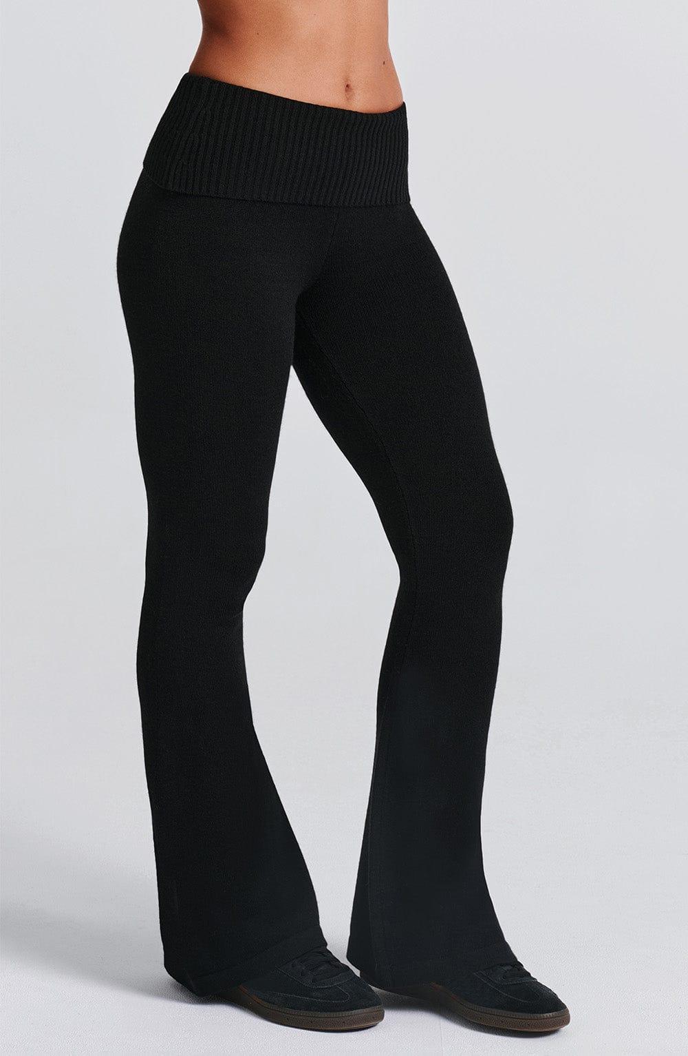 Portia Knit Pants - Black Product Image