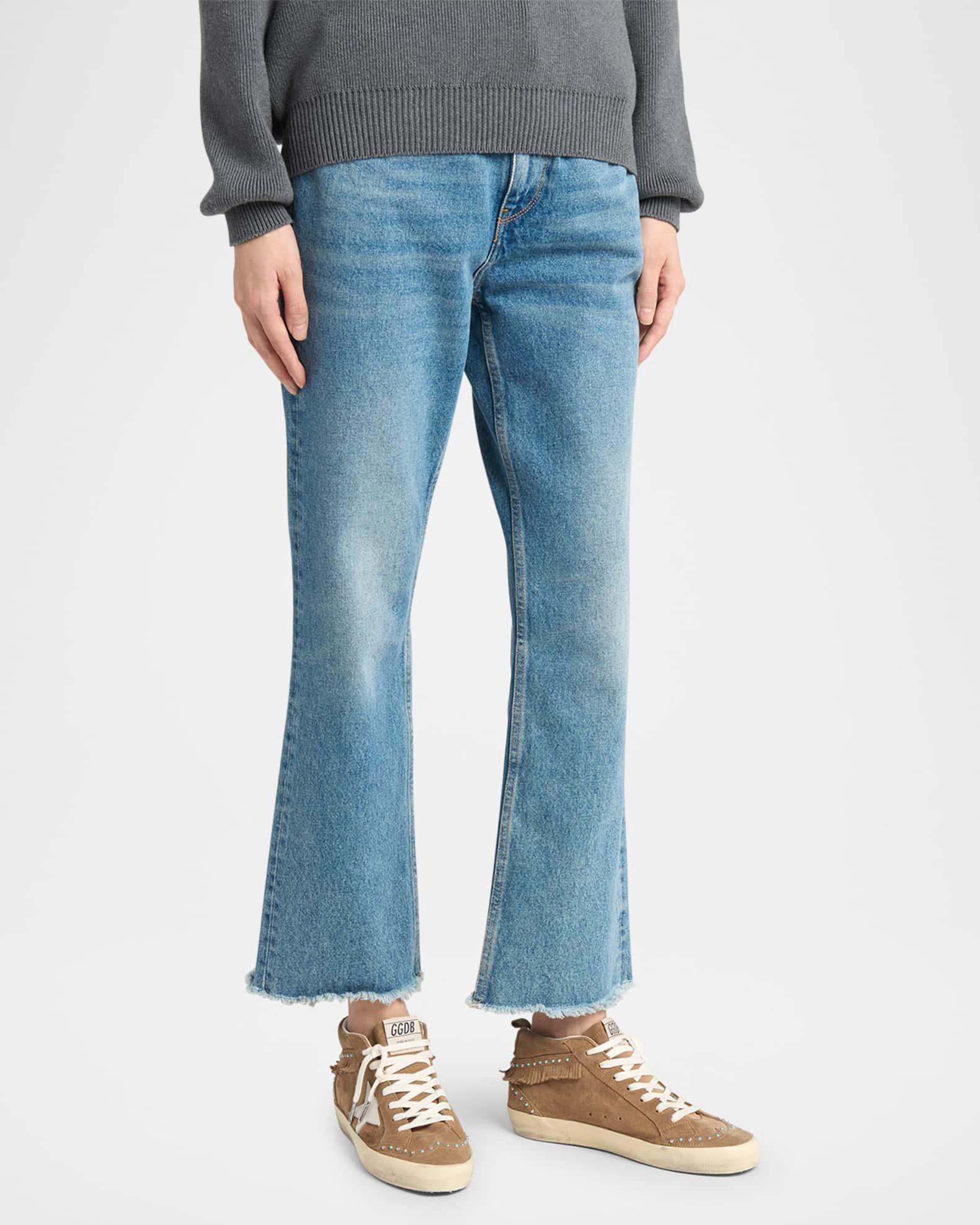 Mid Star Suede Mid-Top Sneakers with Fringe and Studs Product Image