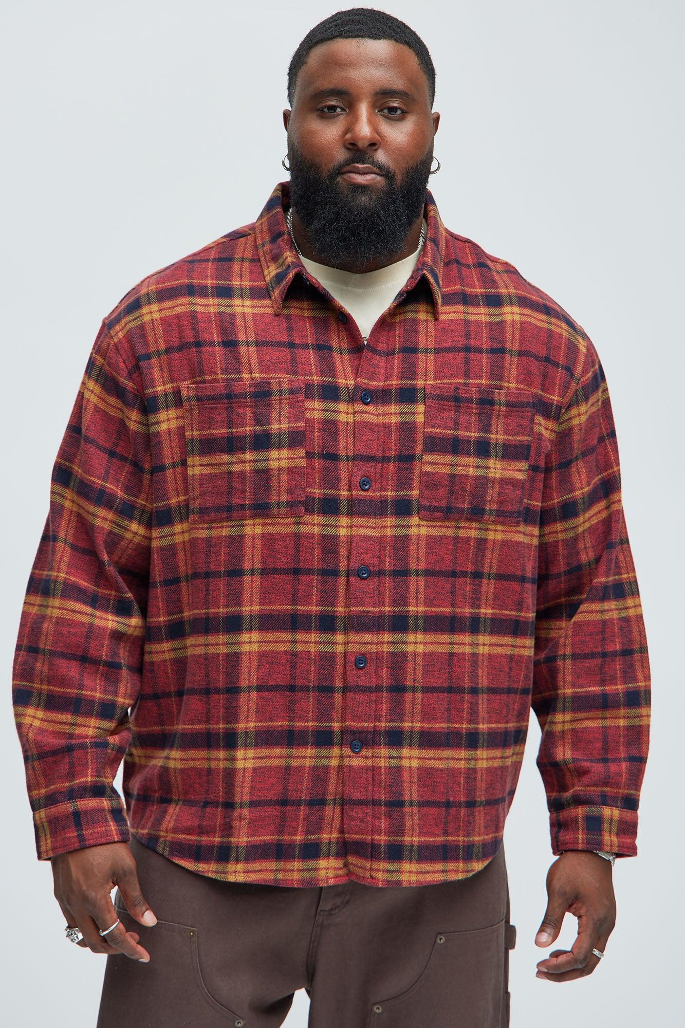 Yuill Plaid Flannel Shirt - Multi Color Male Product Image