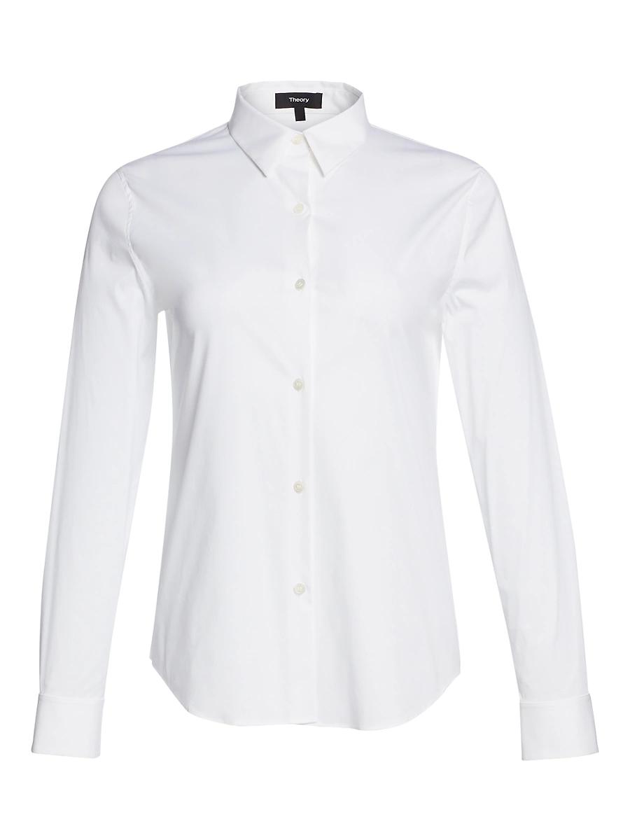 Womens Tenia Luxe Cotton Shirt Product Image