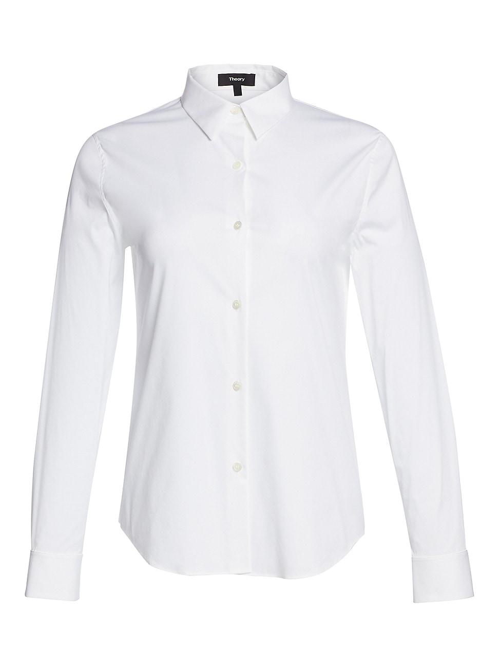 Womens Tenia Luxe Cotton Shirt Product Image