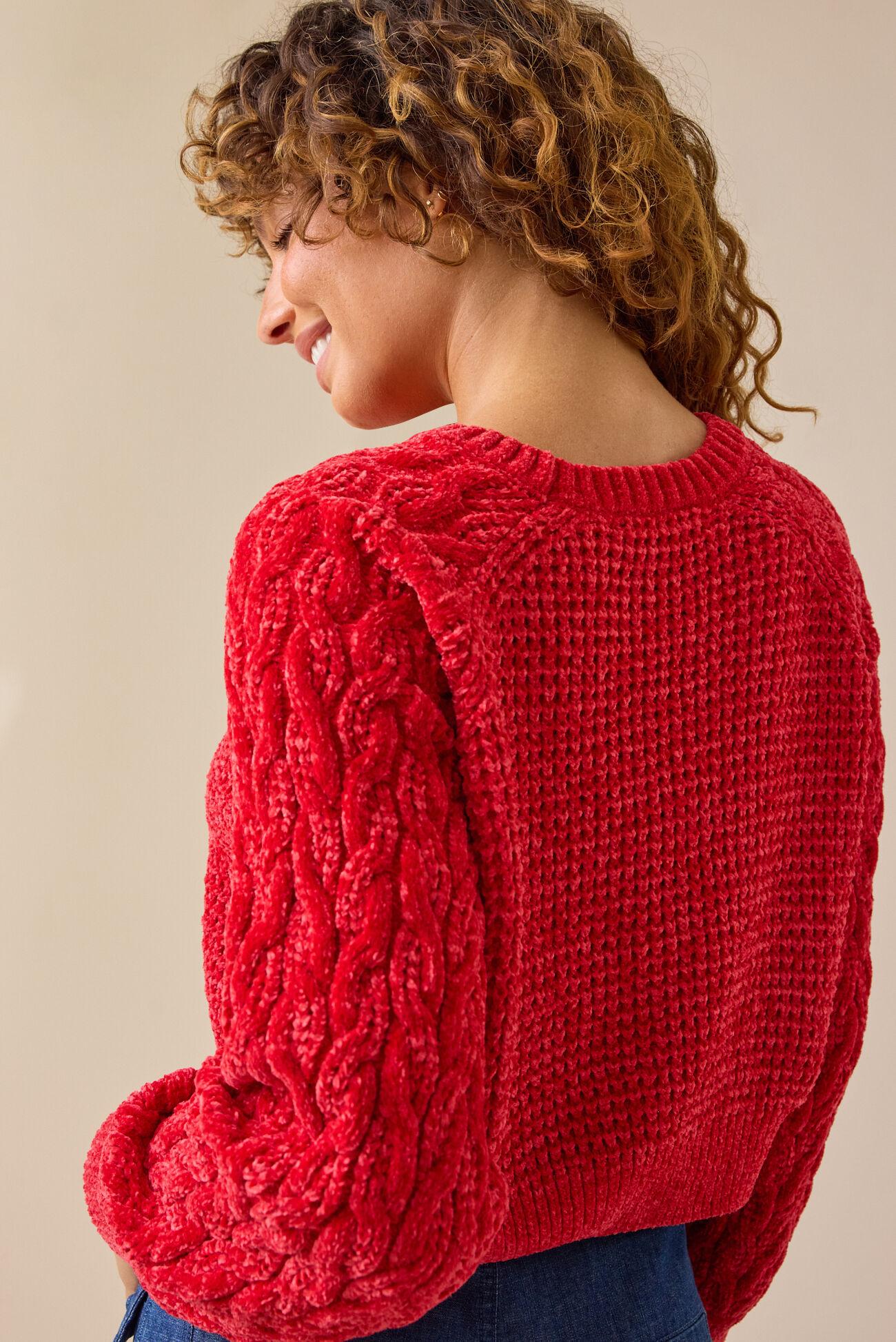 Britton Cable Sweater Product Image