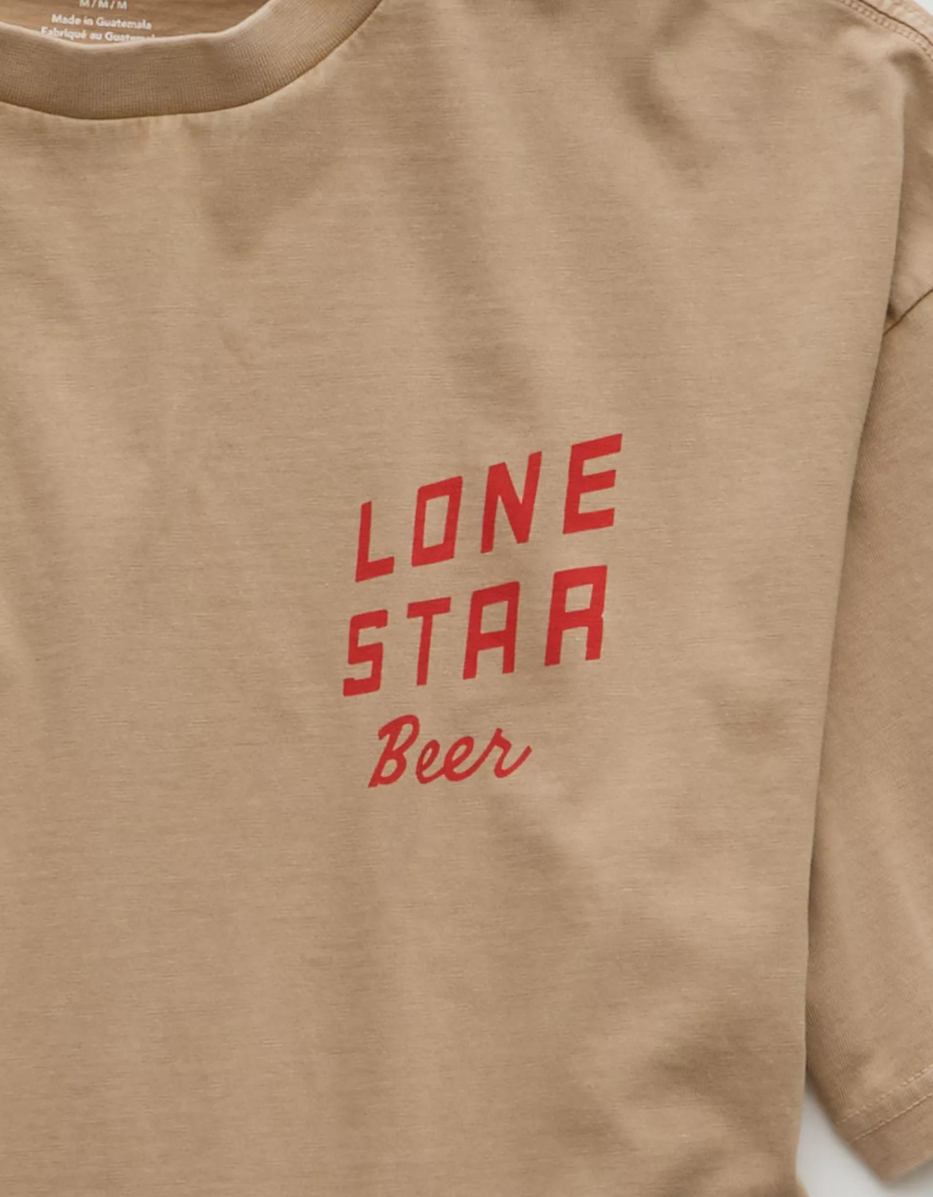 AE Boxy Lone Star Graphic T-Shirt Product Image