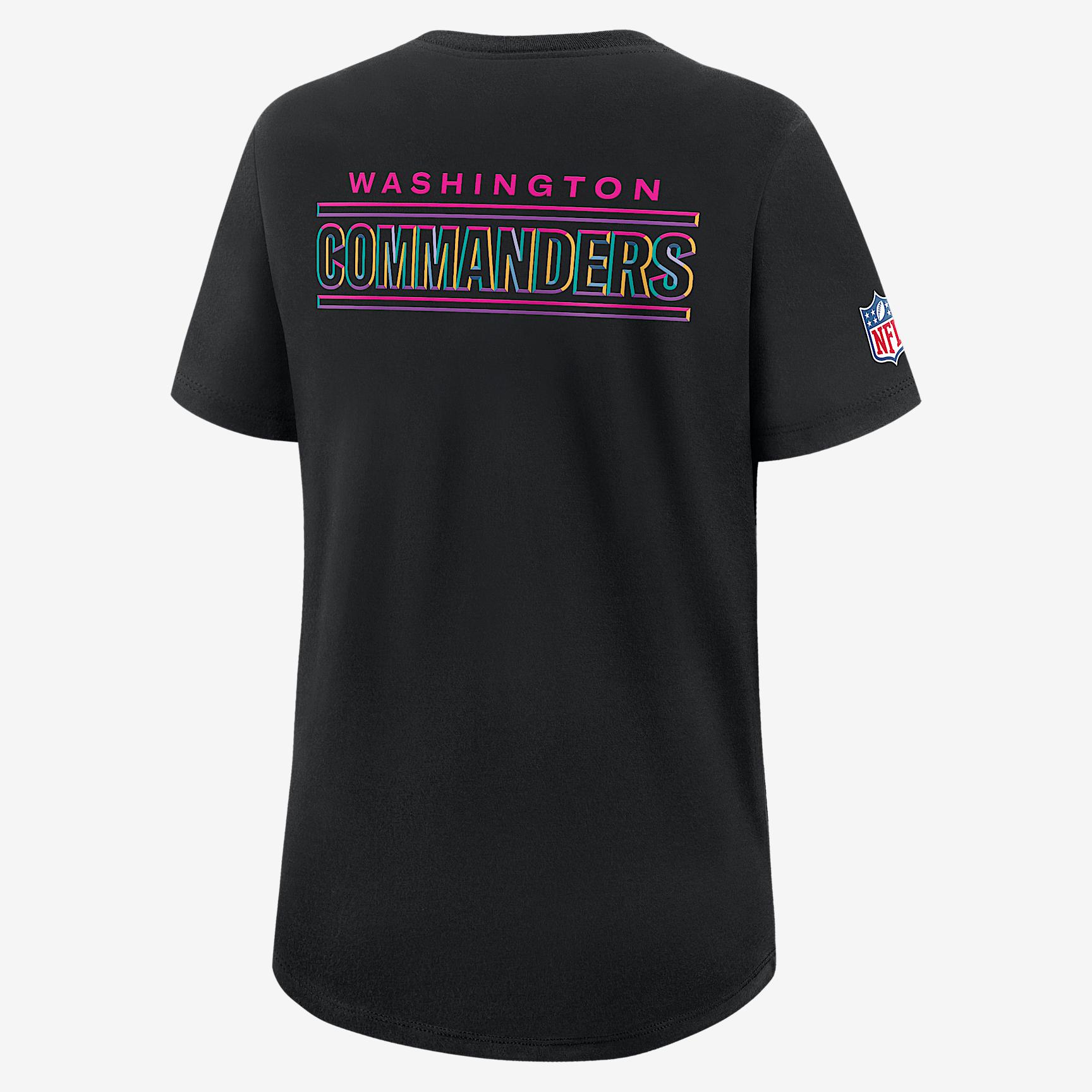 Washington Commanders Crucial Catch Women's Nike Dri-FIT NFL T-Shirt Product Image