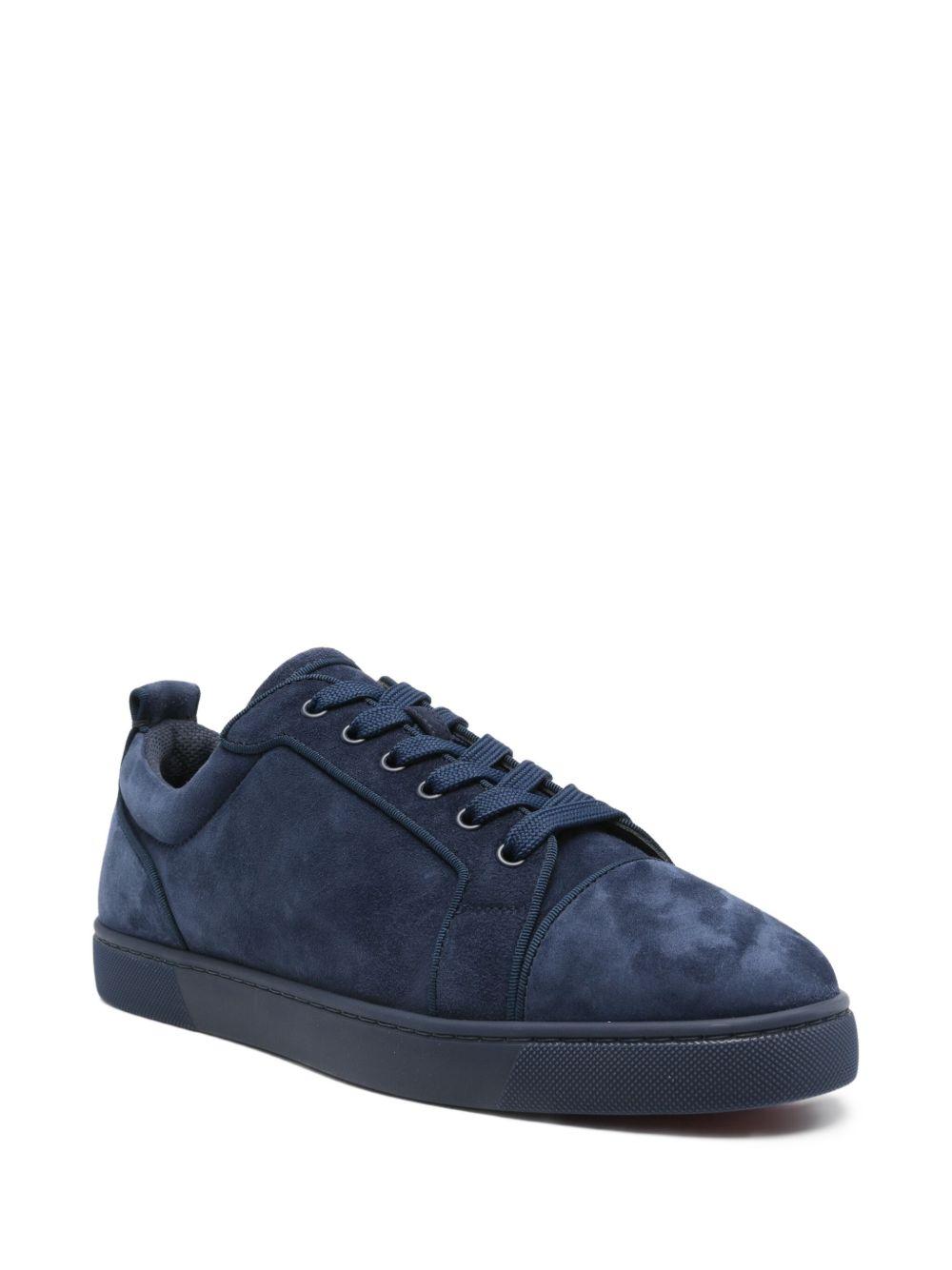 suede lace-up sneakers Product Image