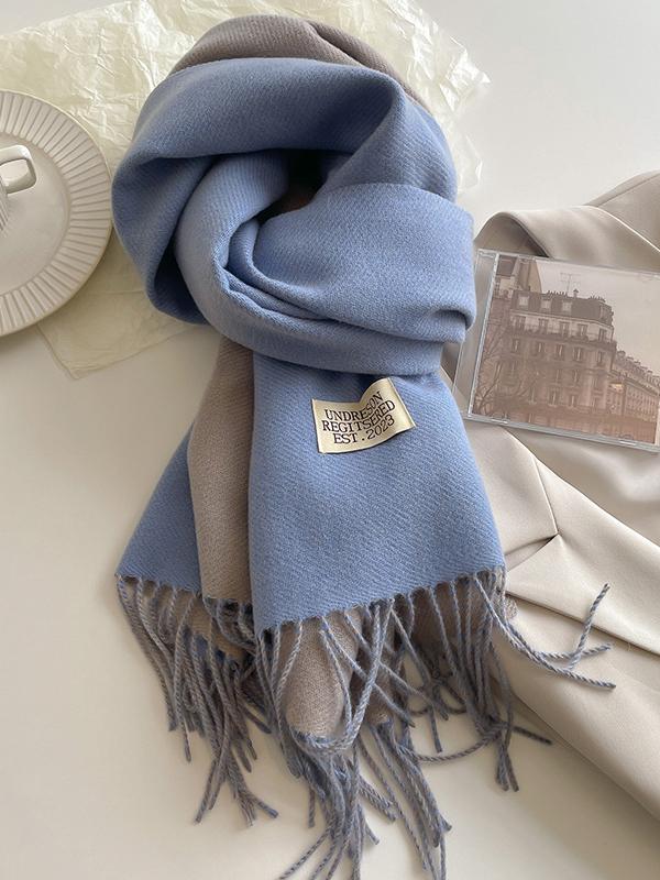 Keep Warm Tasseled Shawl&Scarf Product Image