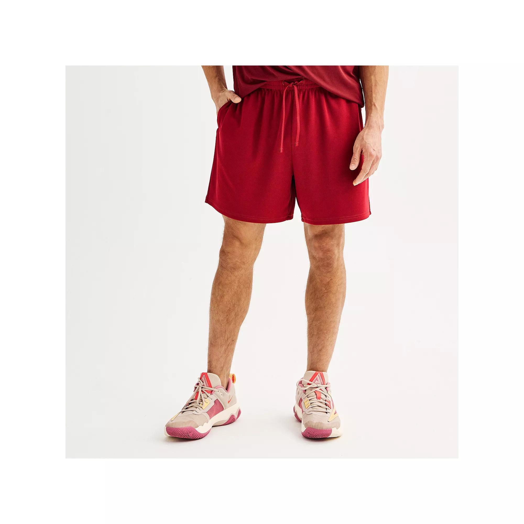 Men's Tek Gear® Above-The-Knee Mesh Shorts,  Product Image