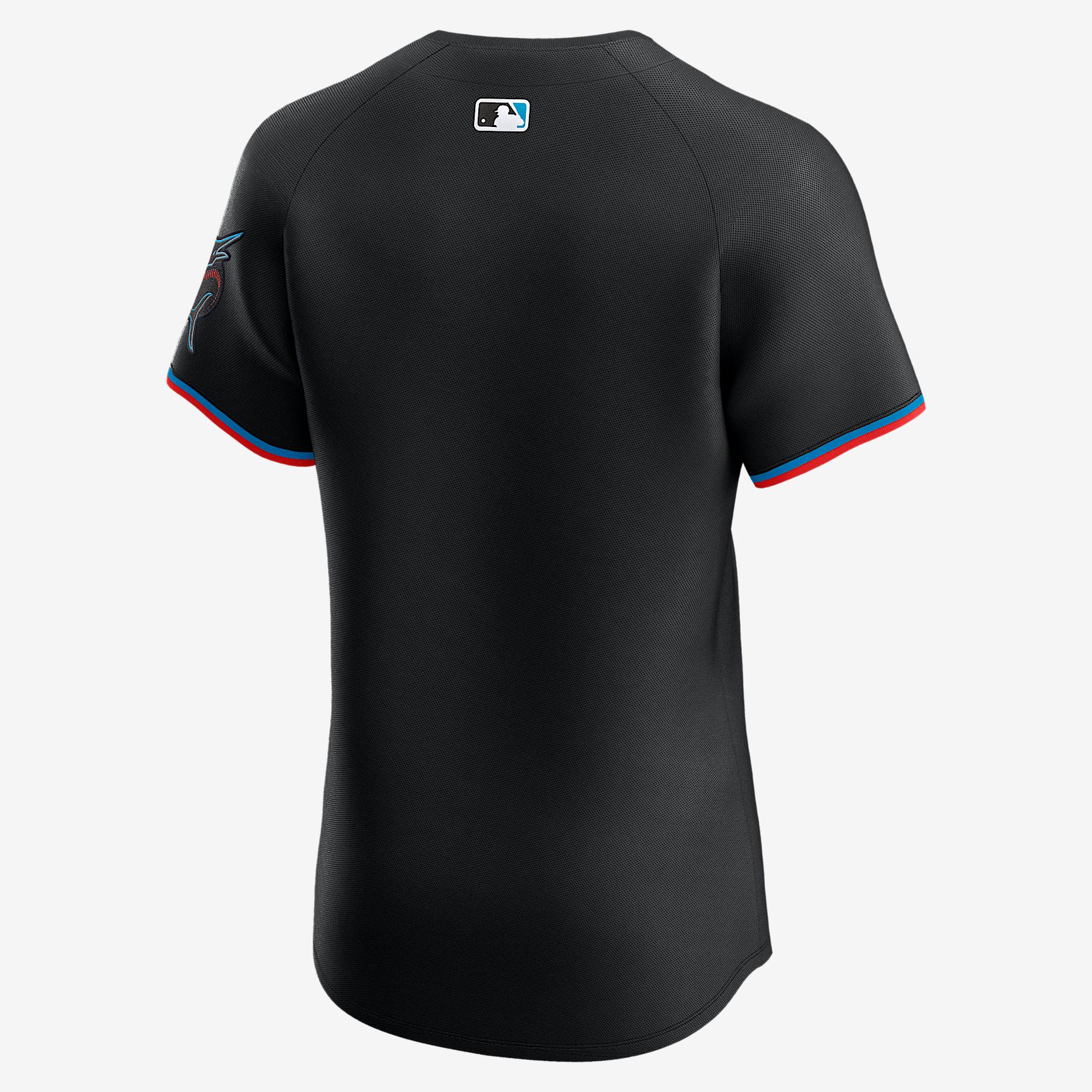 Miami Marlins Men's Nike Dri-FIT ADV MLB Elite Jersey Product Image