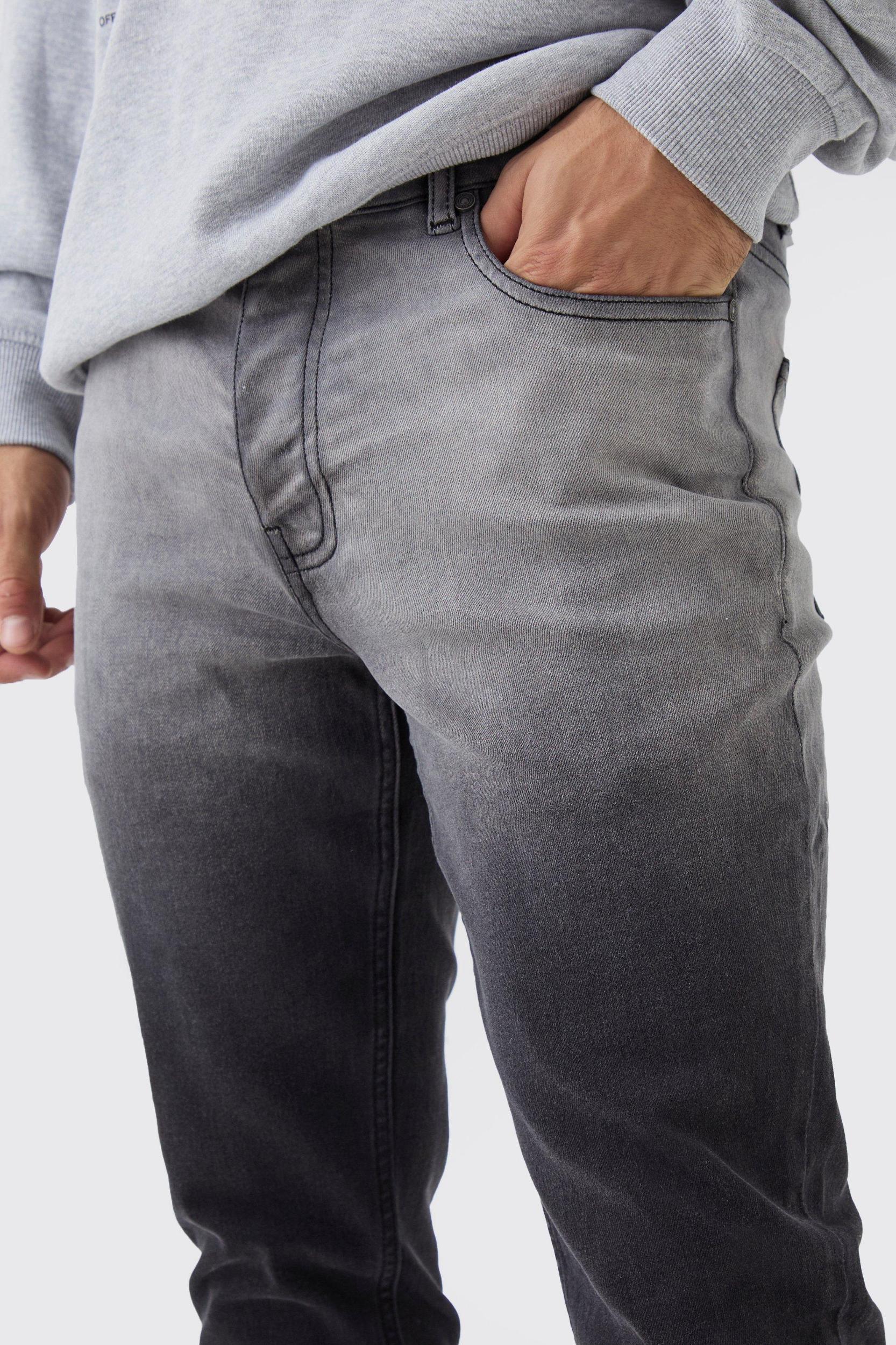 Skinny Stretch Washed Jeans | boohooMAN USA Product Image