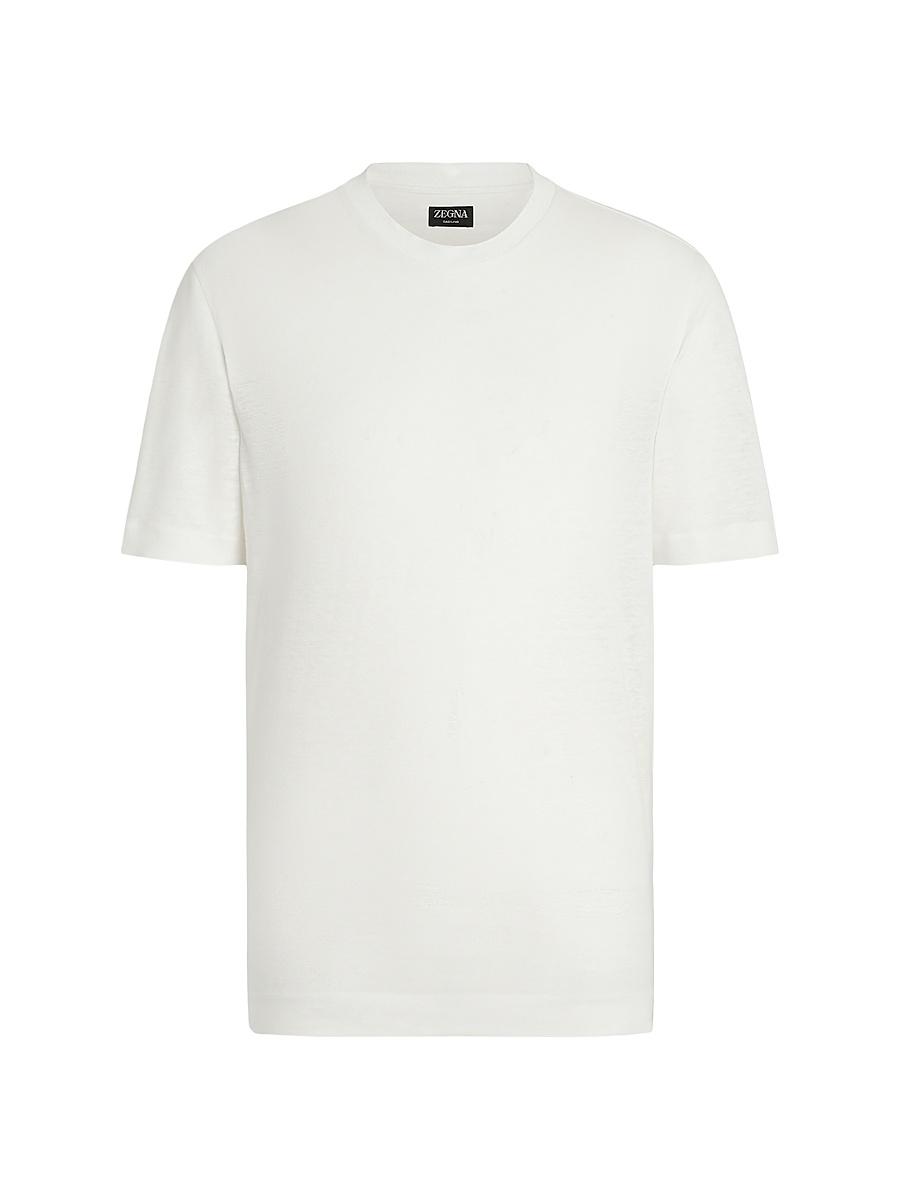 Mens Oasi Lino T-Shirt Product Image