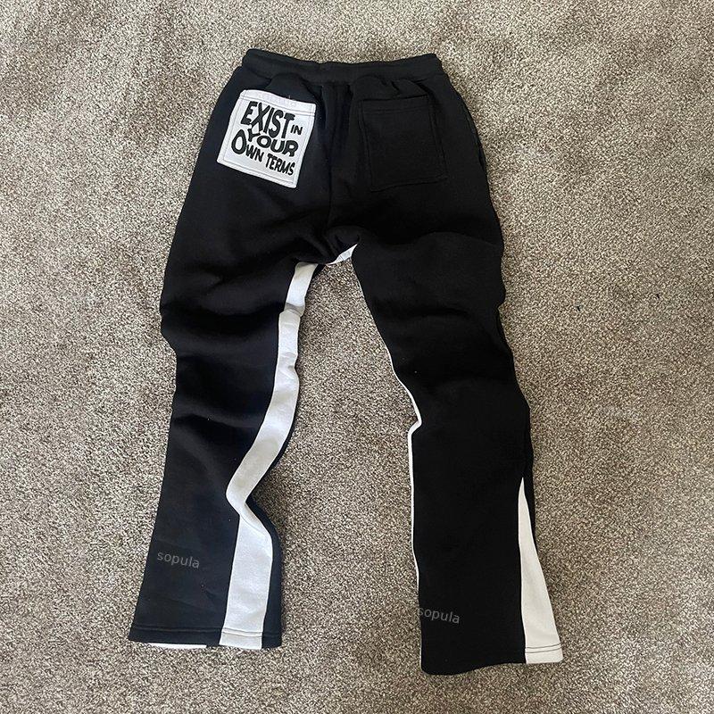 Trendy Black Flared Casual Flared Pants Product Image