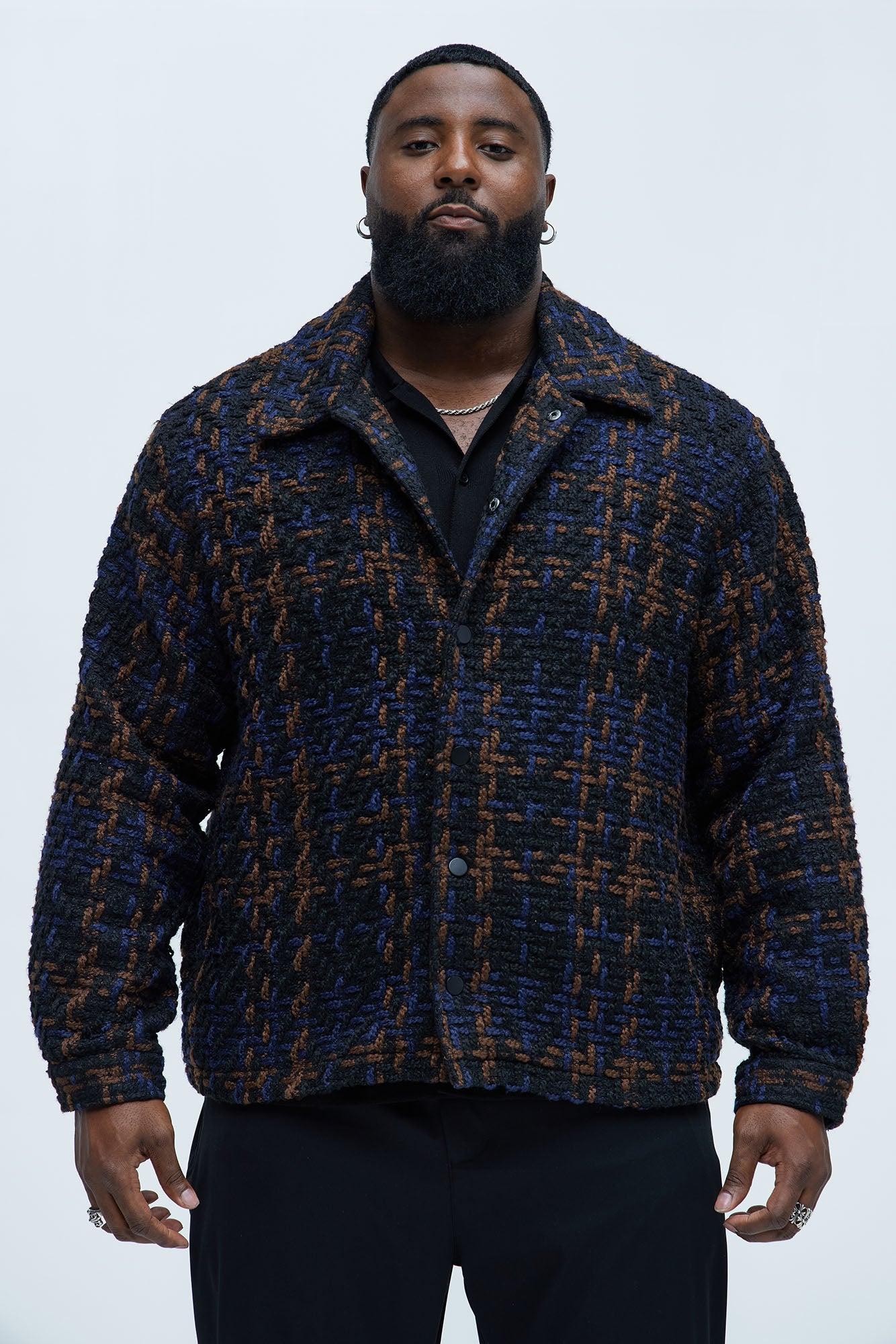 Kenitra Jacquard Plaid Jacket - Multi Color Product Image