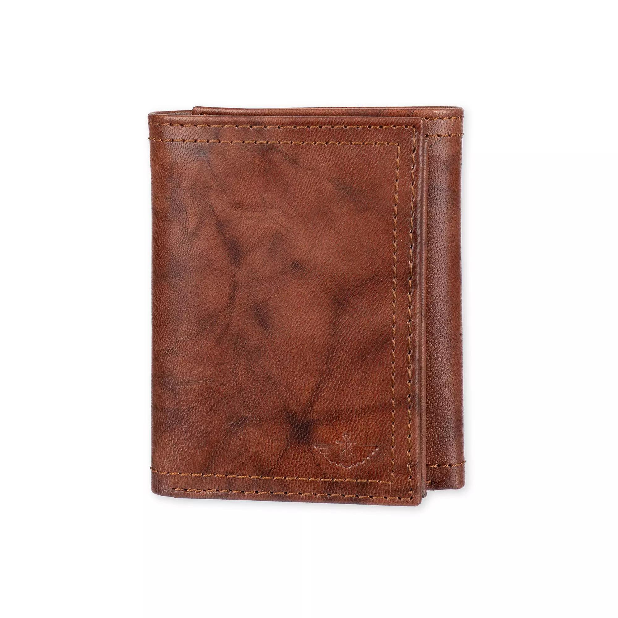 Men's Dockers® RFID-Blocking Trifold Wallet, Brown Product Image