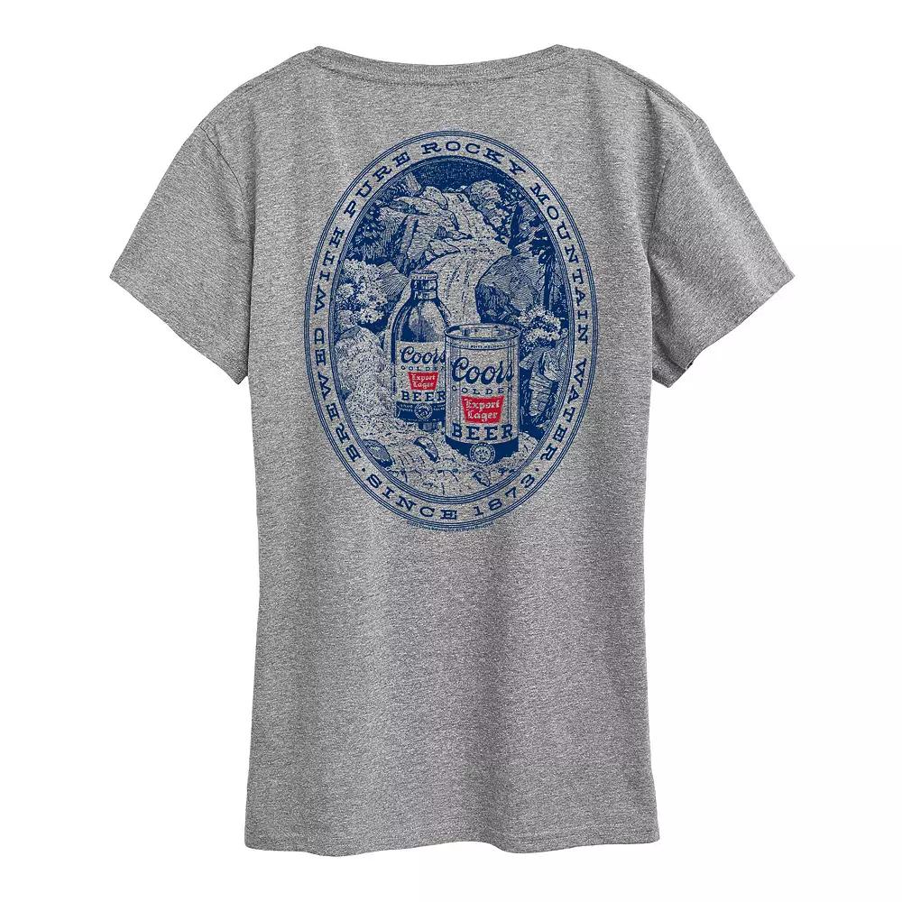 Women's Coors Banquet Rocky Mountain Graphic Tee,  Product Image