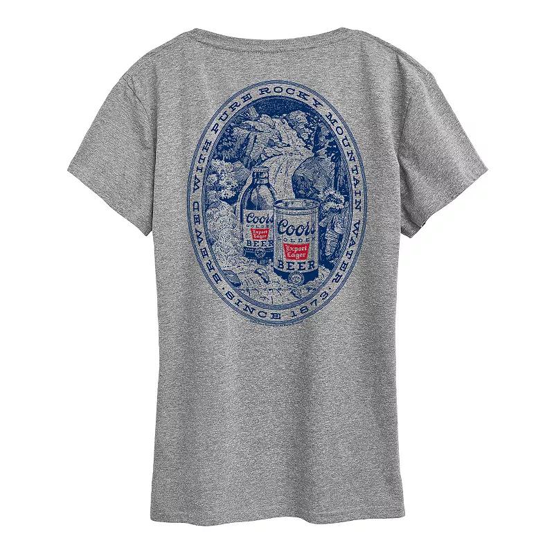 Women's Coors Banquet Rocky Mountain Graphic Tee,  Product Image