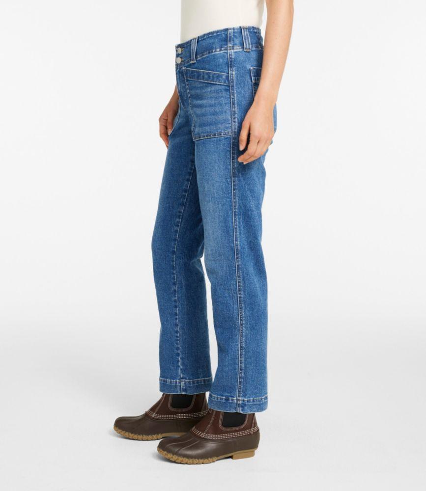 Women's 1912 Field Denim Pants, Mid-Rise Ankle Utility Product Image