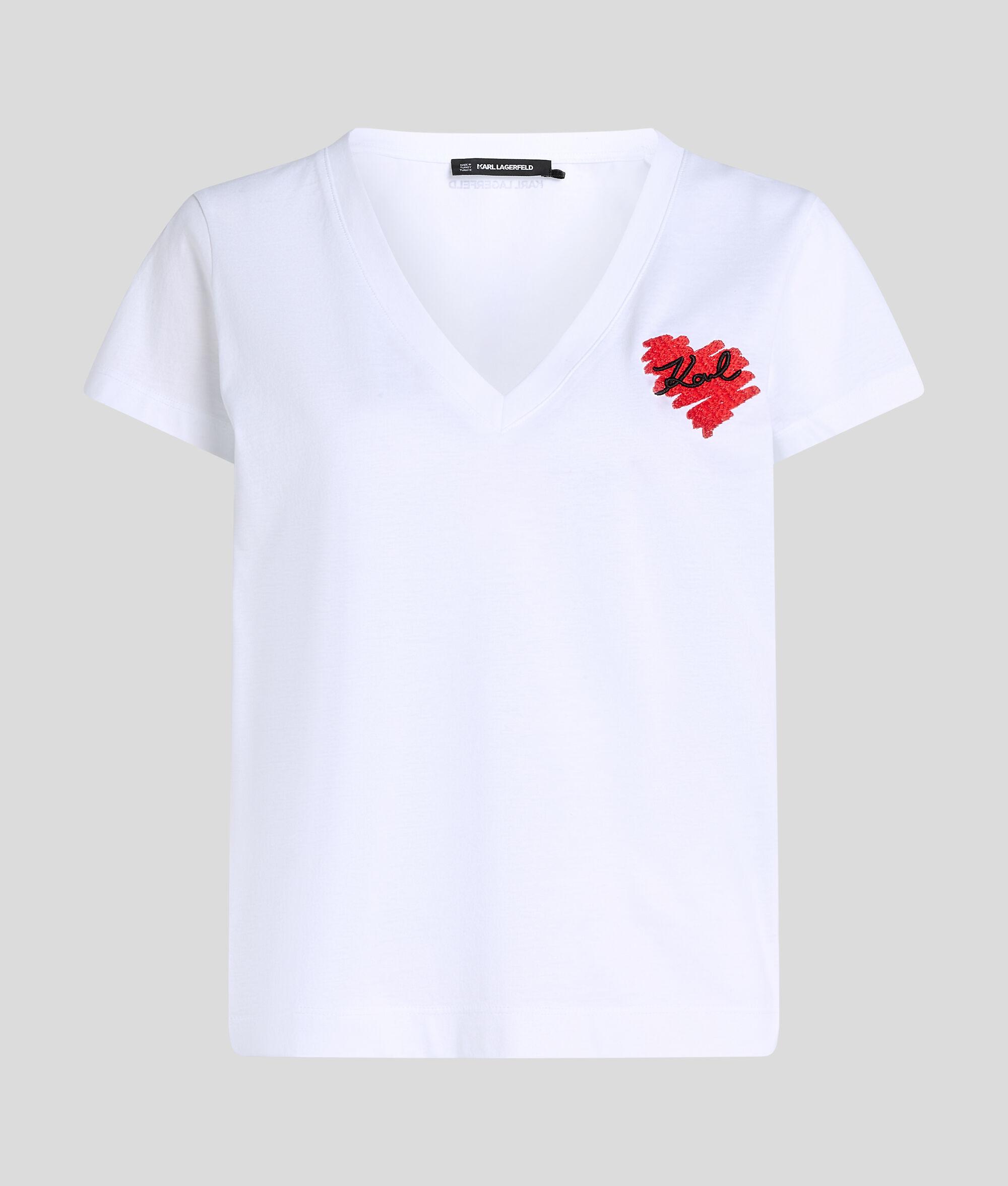 K/HEART V-NECK T-SHIRT Product Image