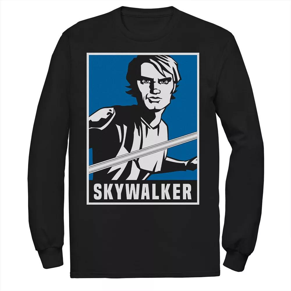 Men's Star Wars: Clone Wars Luke Skywalker Poster Tee,  Product Image