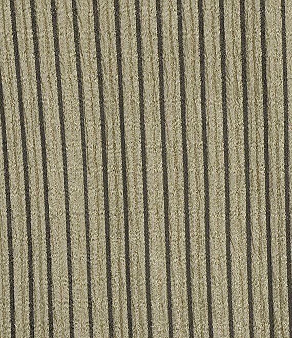 See And Be Seen Stripe Knit Boat Neck 3/4 Sleeve Coordinating Top Product Image