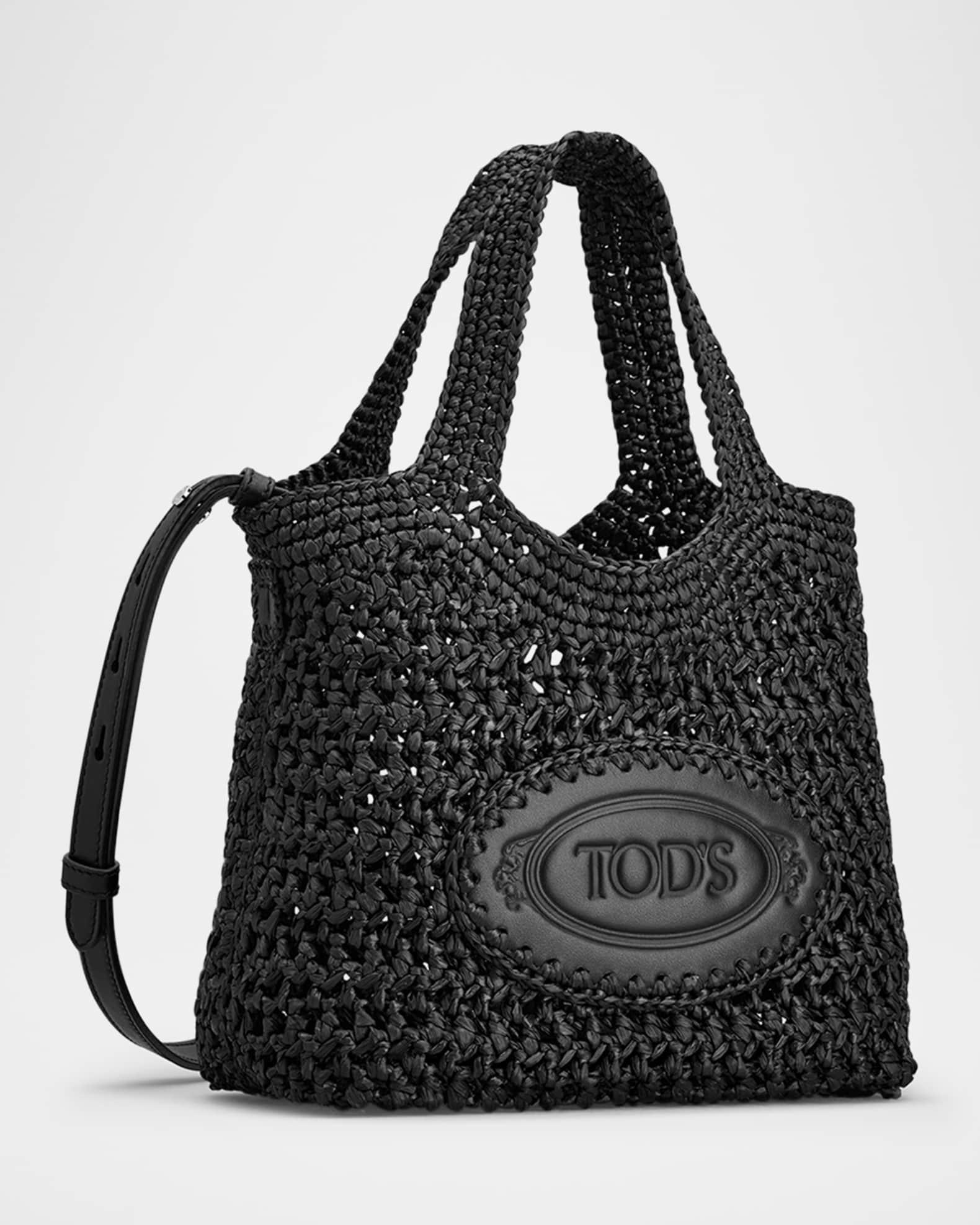 Mini Woven Top-Handle Bag Product Image