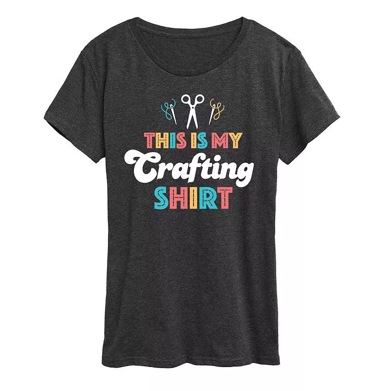 Women's This Is My Crafting Shirt Graphic Tee,  Product Image