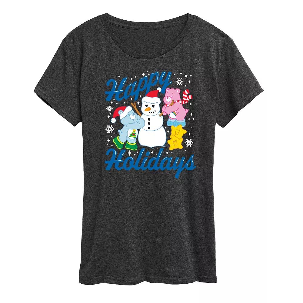Women's Care Bears Happy Holidays Graphic Tee, Girl's,  Product Image