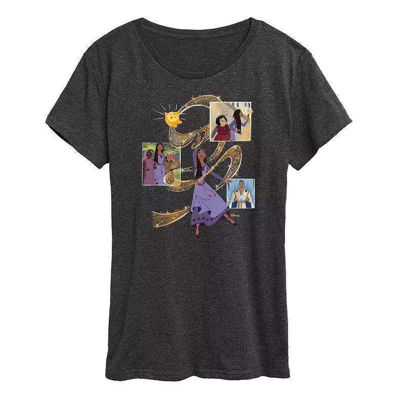 Disney's Wish Asha Women's Friends Graphic Tee, Girl's,  Product Image