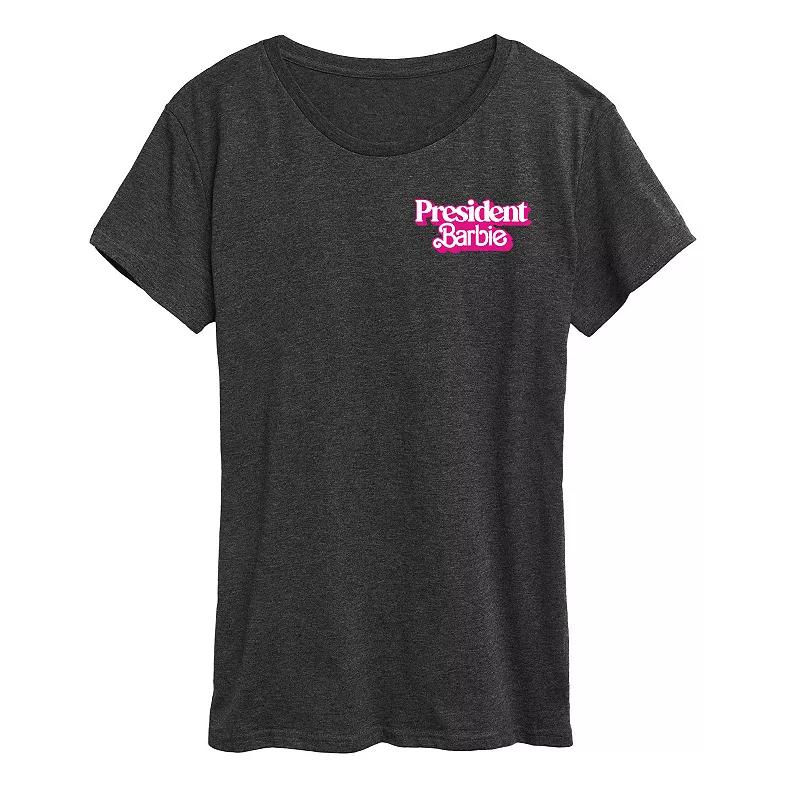 Women's Barbie The Movie President Graphic Tee, Girl's,  Product Image