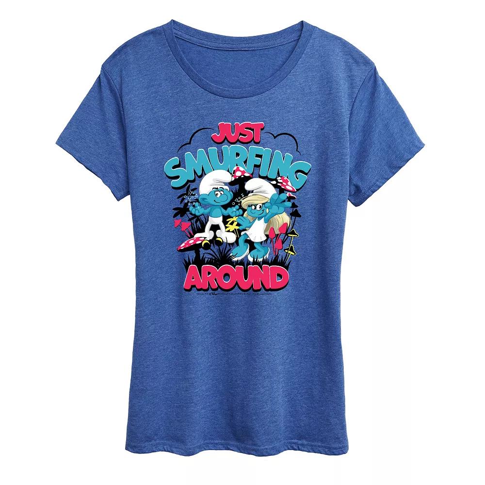 Women's Peanuts Snoopy Christmas Lights Graphic Tee,  Product Image