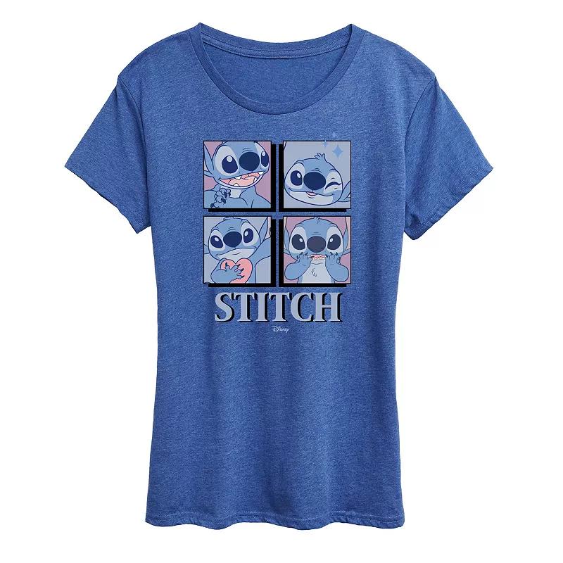 Disney's Lilo & Stitch Women's Grid Graphic Tee,  Product Image