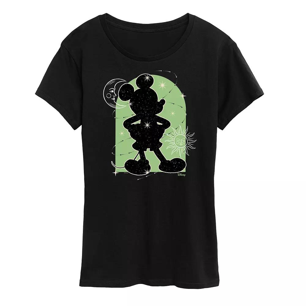 Disney's Mickey Mouse Plus Celestial Graphic Tee, Women's,  Product Image