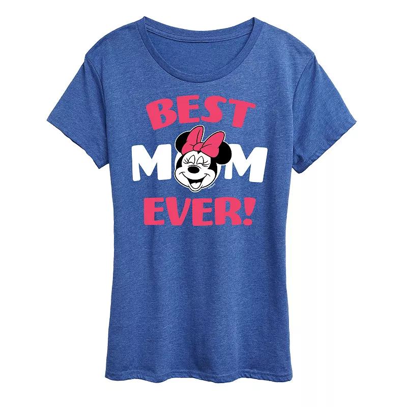 Disney's Minnie Mouse Women's Best Mom Graphic Tee,  Product Image