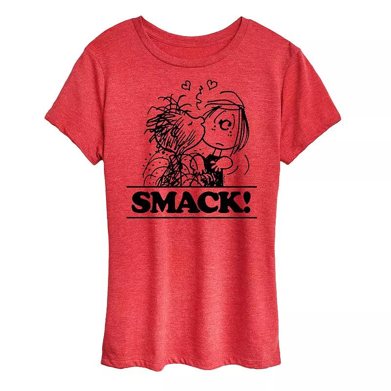 Women's Peanuts Smack Graphic Tee,  Product Image