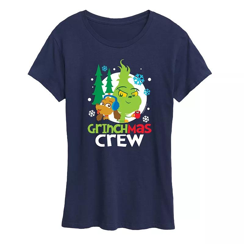 Women's Dr. Seuss Little Grinch Grinchmas Crew Graphic Tee, Girl's,  Product Image