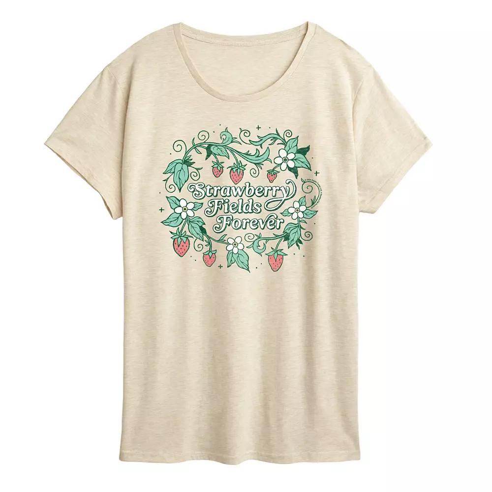 Women's The Beatles Strawberry Fields Graphic Tee,  Product Image