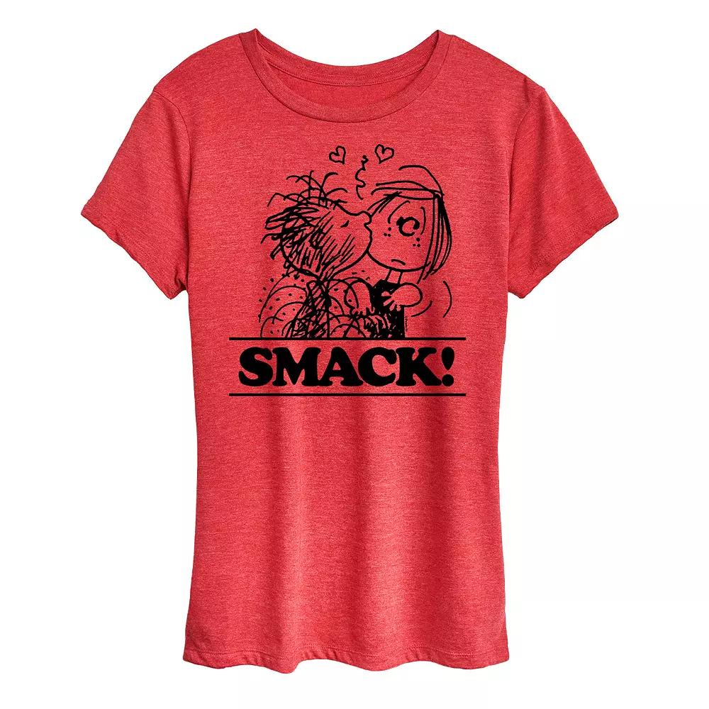 Women's Peanuts Smack Graphic Tee,  Product Image