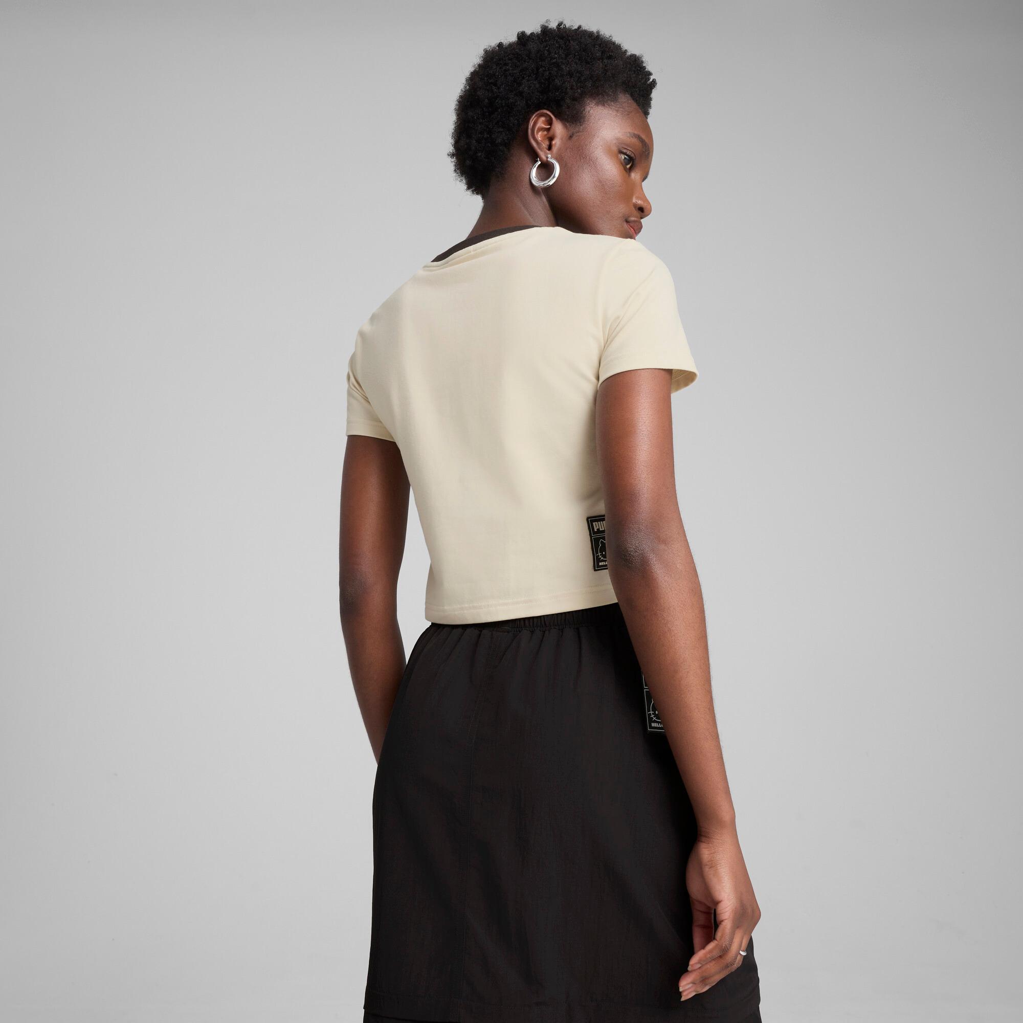 PUMA x HELLO KITTYÂ® AND FRIENDS Women's Graphic Baby T-Shirt Product Image