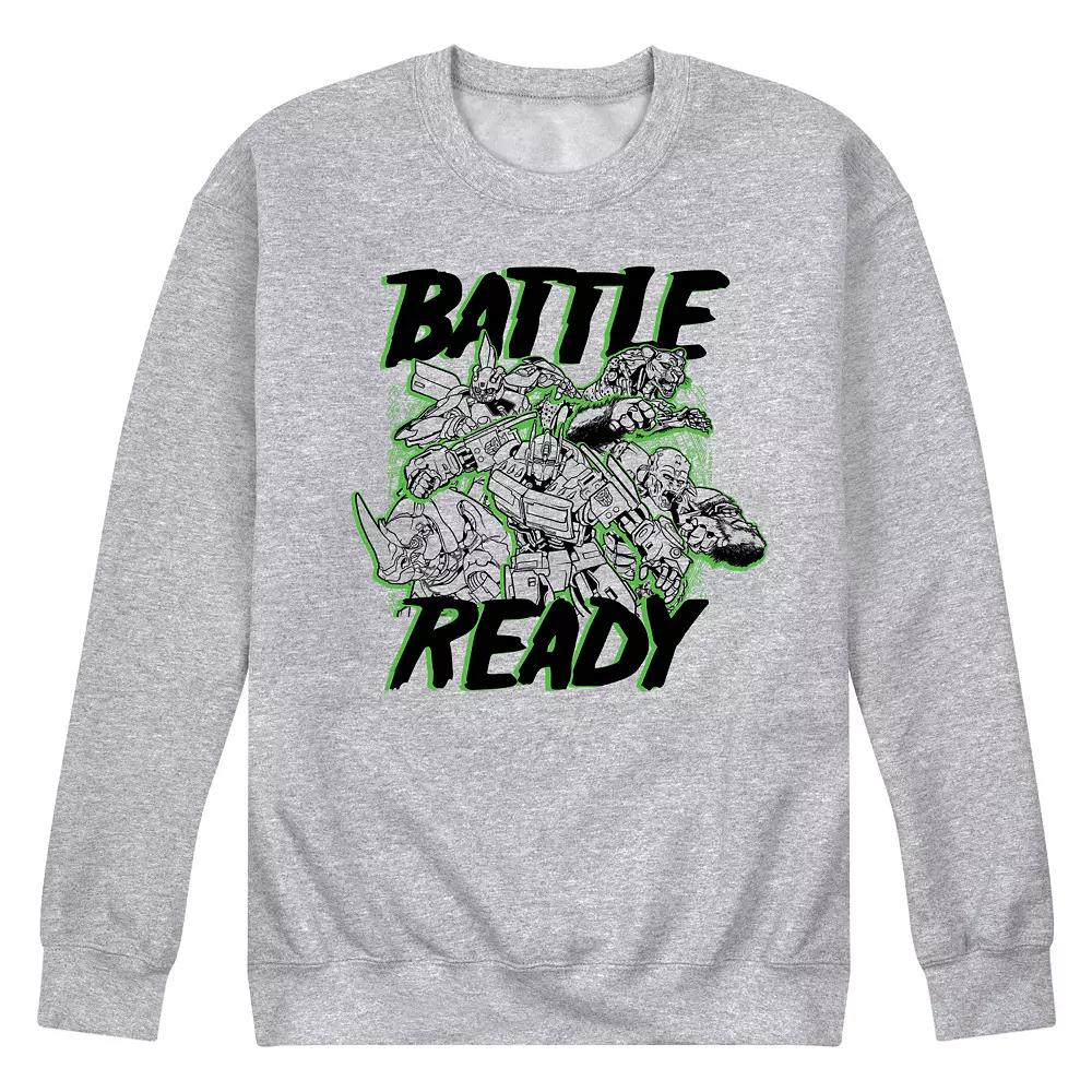 Men's Transformers Battle Ready Fleece Sweatshirt,  Product Image