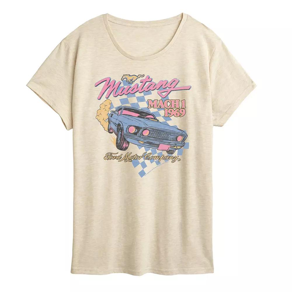 Women's Ford Mustang Mach 1 1969 Graphic Tee,  Product Image