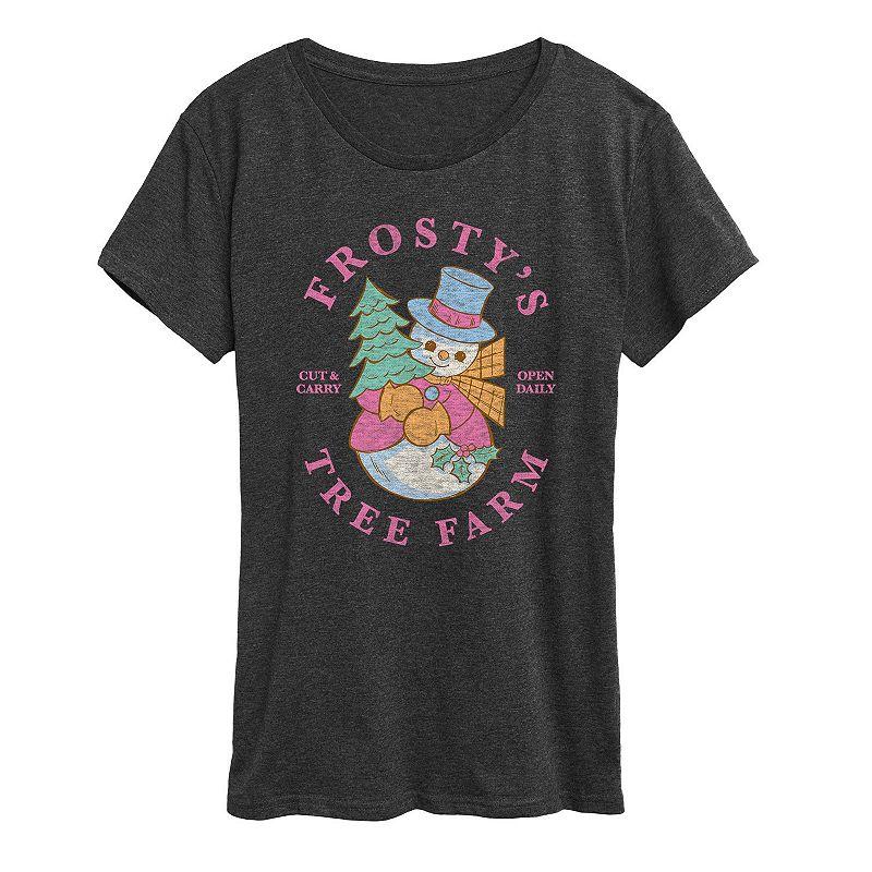 Women's Frosty's Tree Farm Graphic Tee, Girl's,  Product Image