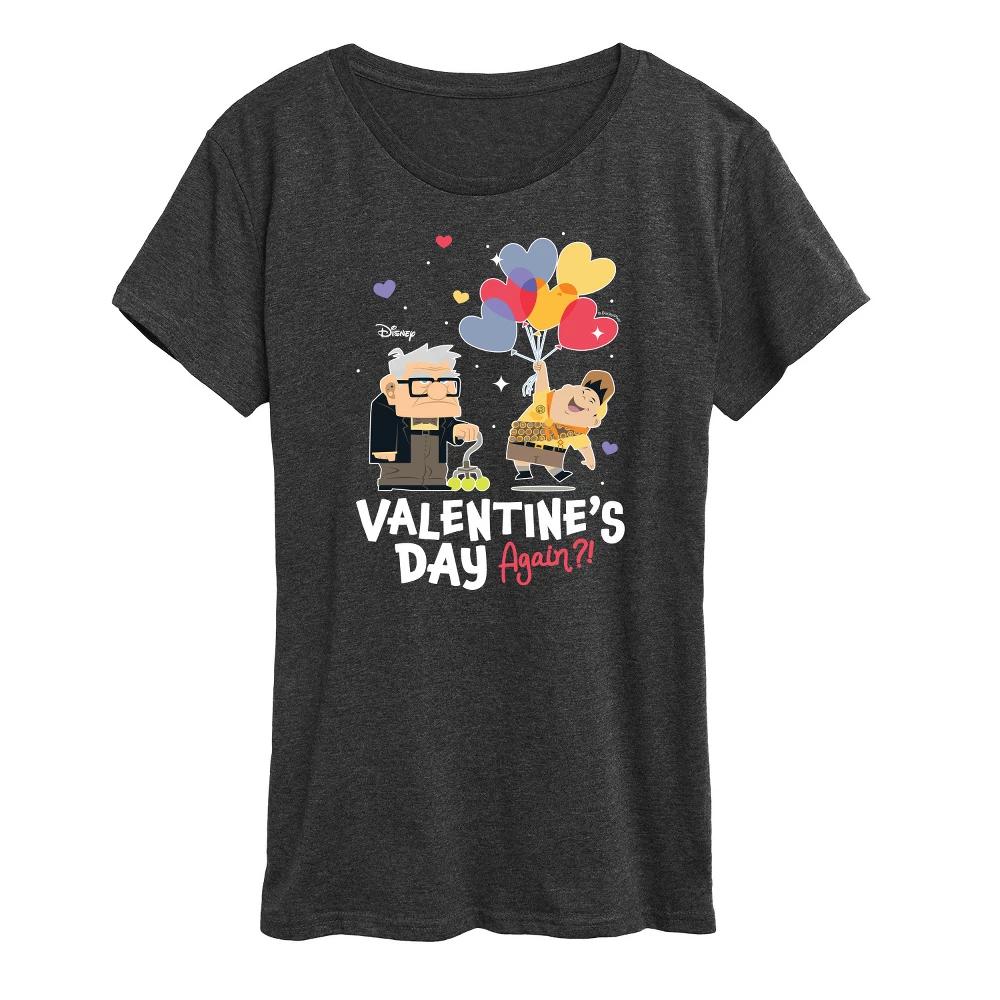 Women's Disney Valentine's Day Again Short Sleeve Graphic T-Shirt Product Image