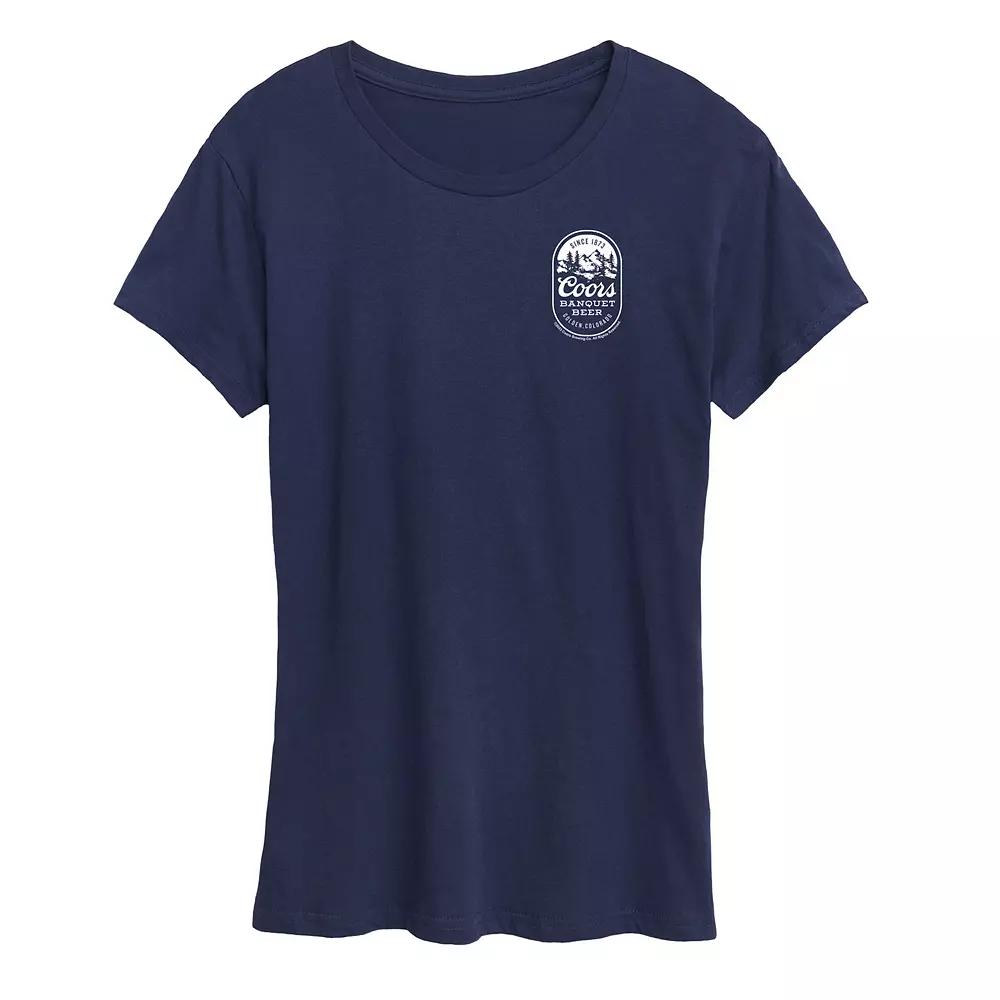 Women's Coors Banquet Mountains Graphic Tee,  Product Image