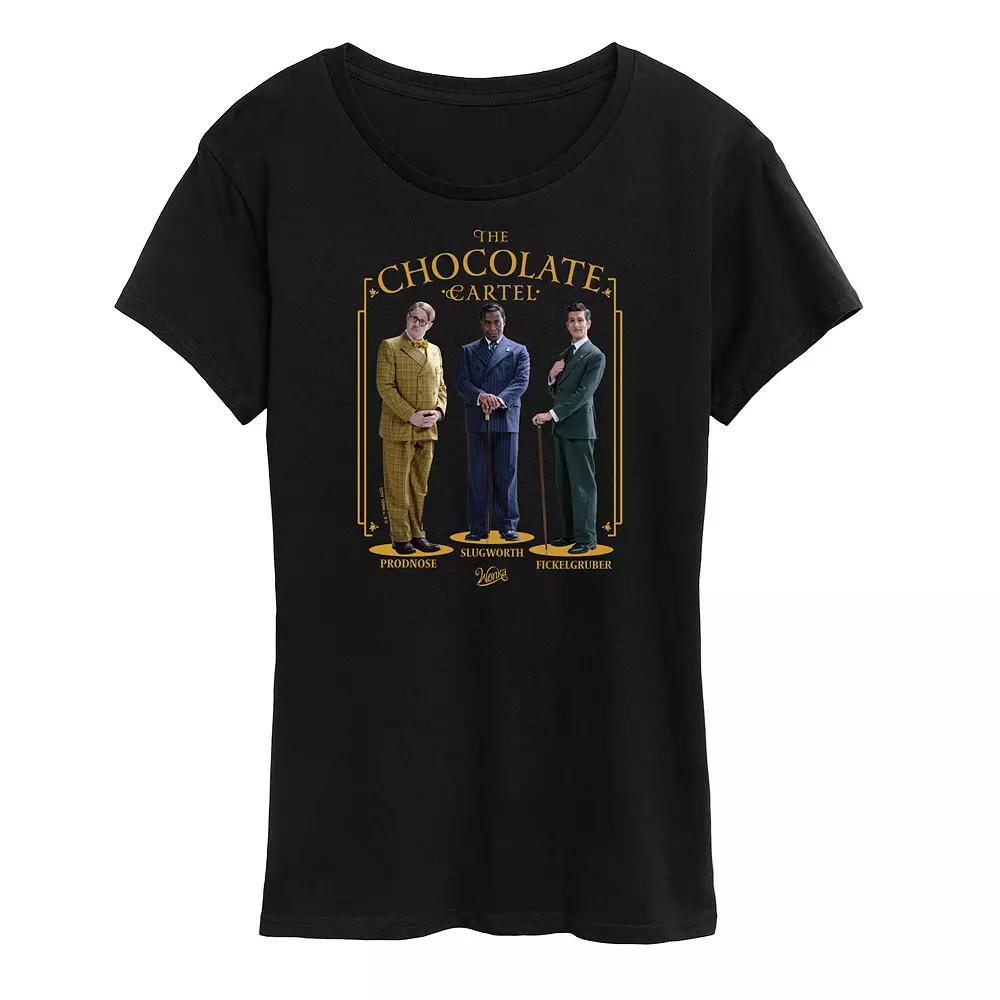 Women's Wonka The Chocolate Cartel Graphic Tee,  Product Image