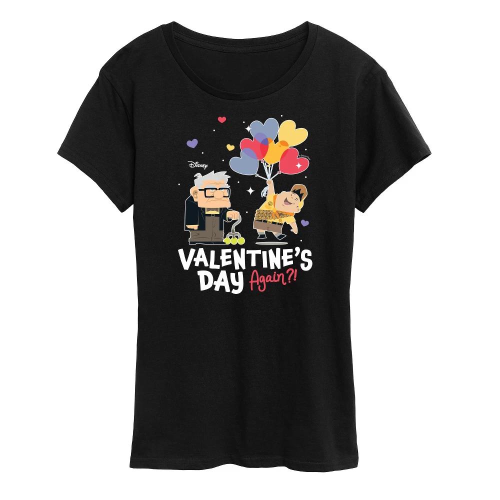 Women's Disney Valentine's Day Again Short Sleeve Graphic T-Shirt Product Image